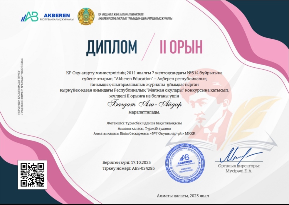 Мағжан оқулары конкурсы