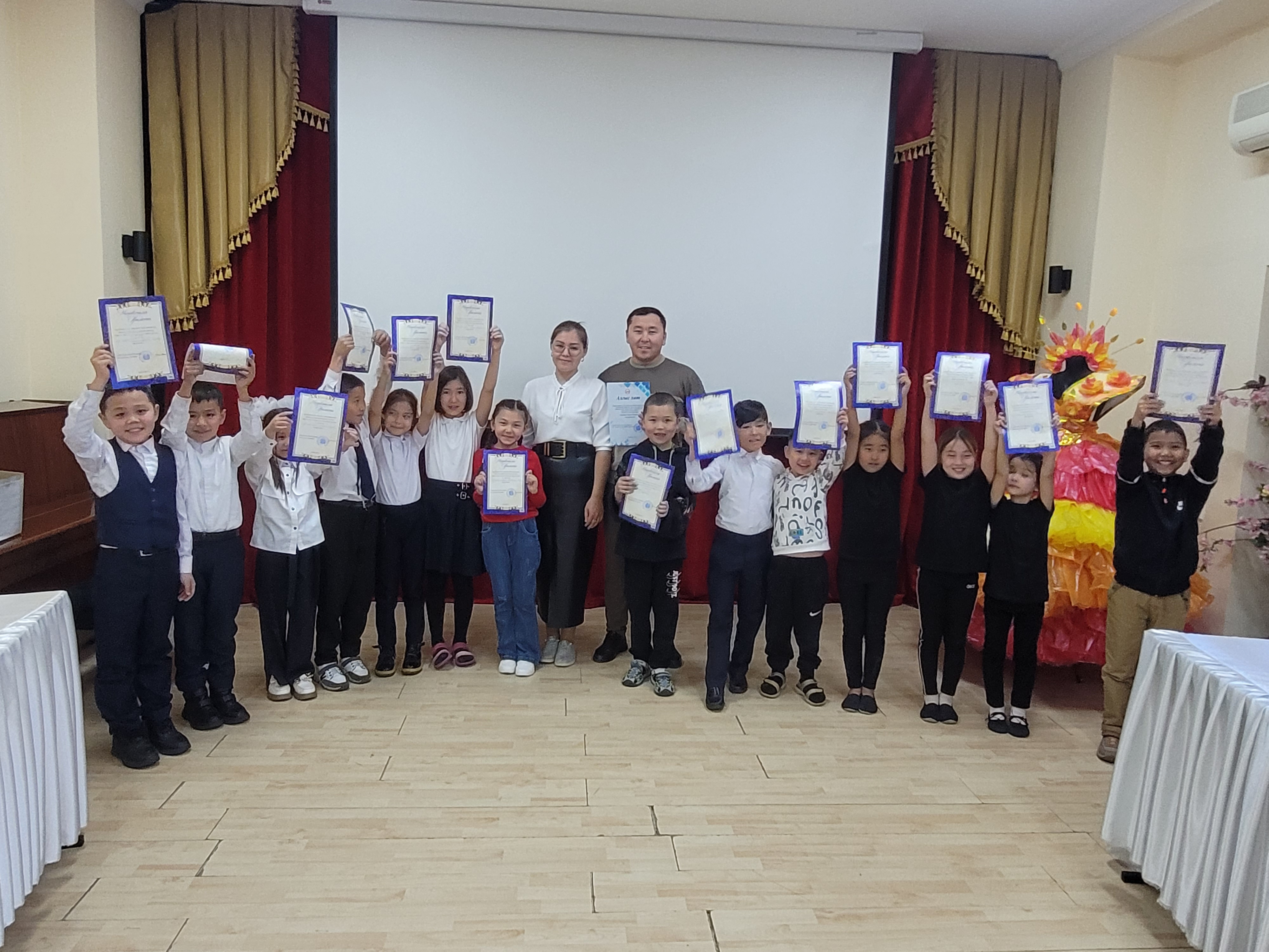 "Ойна да, ойла" интеллектуалды сайыстың жеңімпаздары