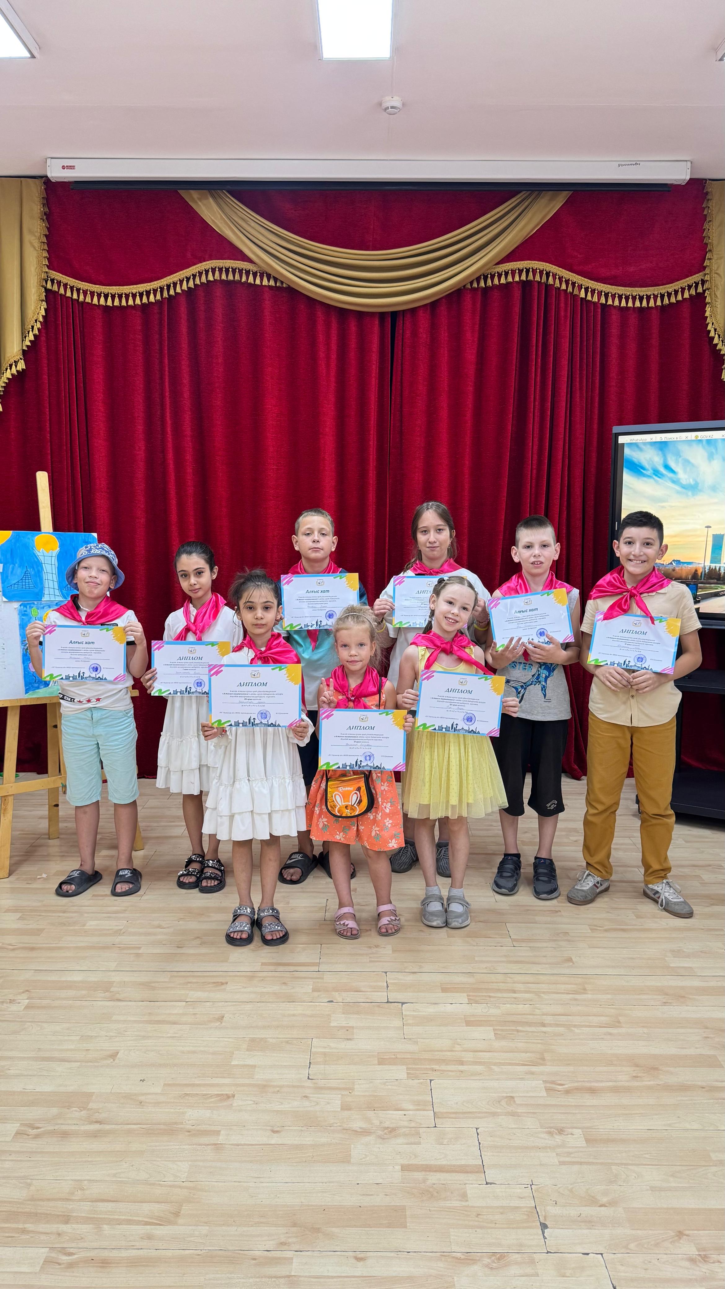 “Астанам – мақтанышым!” атты сурет байқауы